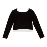 Lu Lu By Miss Grant Set 2 Shirt Bicolore Bianco/Nero per Bambina LL3875 BIANCO/NERO LU LU BY MISS GRANT 