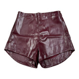 Lu Lu By Miss Grant Short Ecopelle tinta unita Bordeaux per Bambina LL3934XX BORDEAUX LU LU BY MISS GRANT 