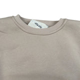 Lu Lu By Miss Grant Felpa Xhiusa Girocollo tinta unita Beige per Bambina LL3949 BEIGE LU LU BY MISS GRANT 