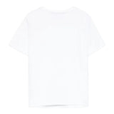 Lu Lu By Miss Grant T-Shirt tinta unita con Stampa Bianco per Bambina LL3968 BIANCO LU LU BY MISS GRANT 