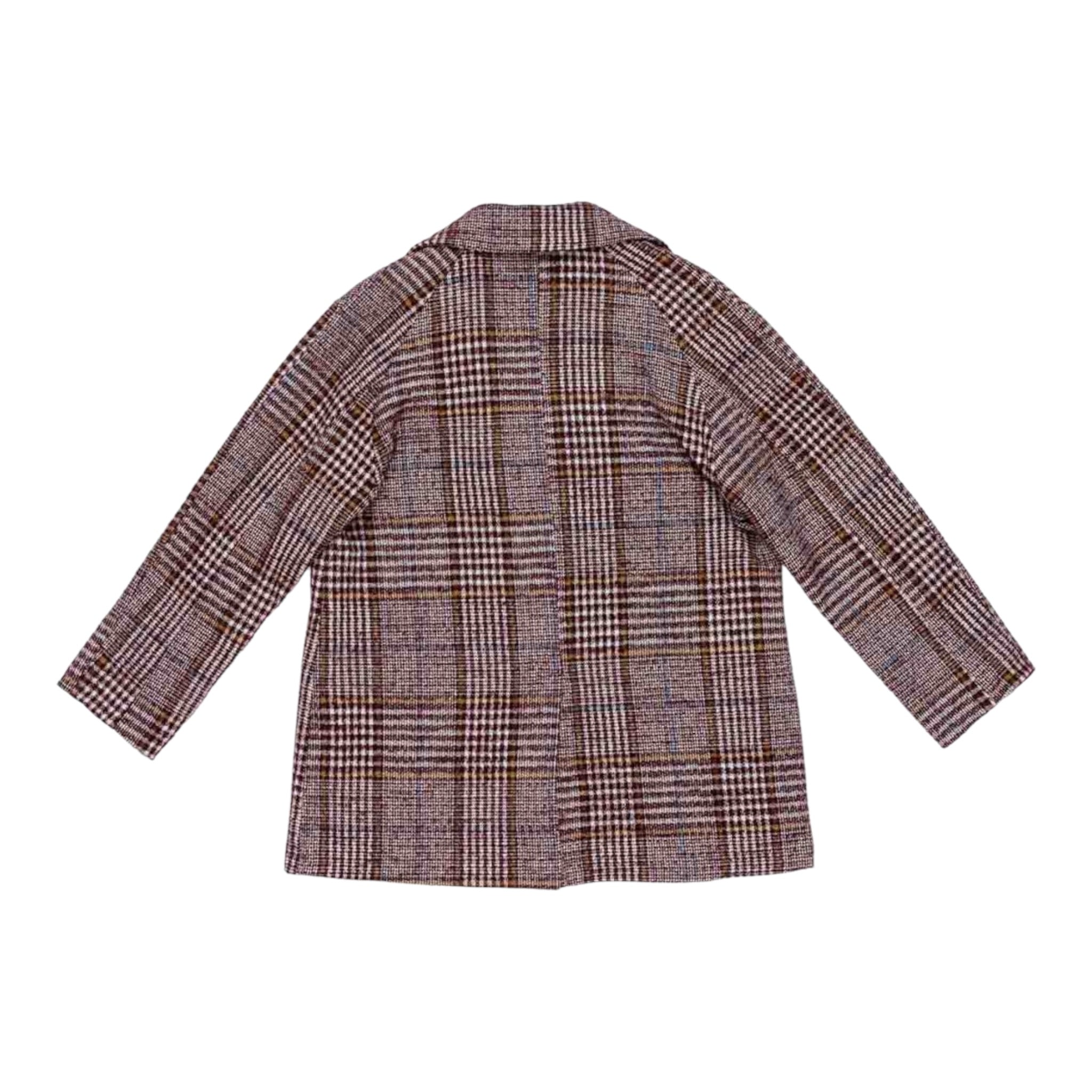 Lu Lu By Miss Grant Giacca tinta unita con Microfantasia Bordeaux per Bambina LL3991 BORDEAUX LU LU BY MISS GRANT 