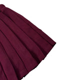 Lu Lu By Miss Grant Gonna tinta unita con Elastico In Vita Bordeaux per Bambina LL3996X BORDEAUX LU LU BY MISS GRANT 