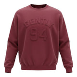 Lu Lu By Miss Grant Felpa tinta unita con Stampa Bordeaux per Bambina LL3997 BORDEAUX LU LU BY MISS GRANT 