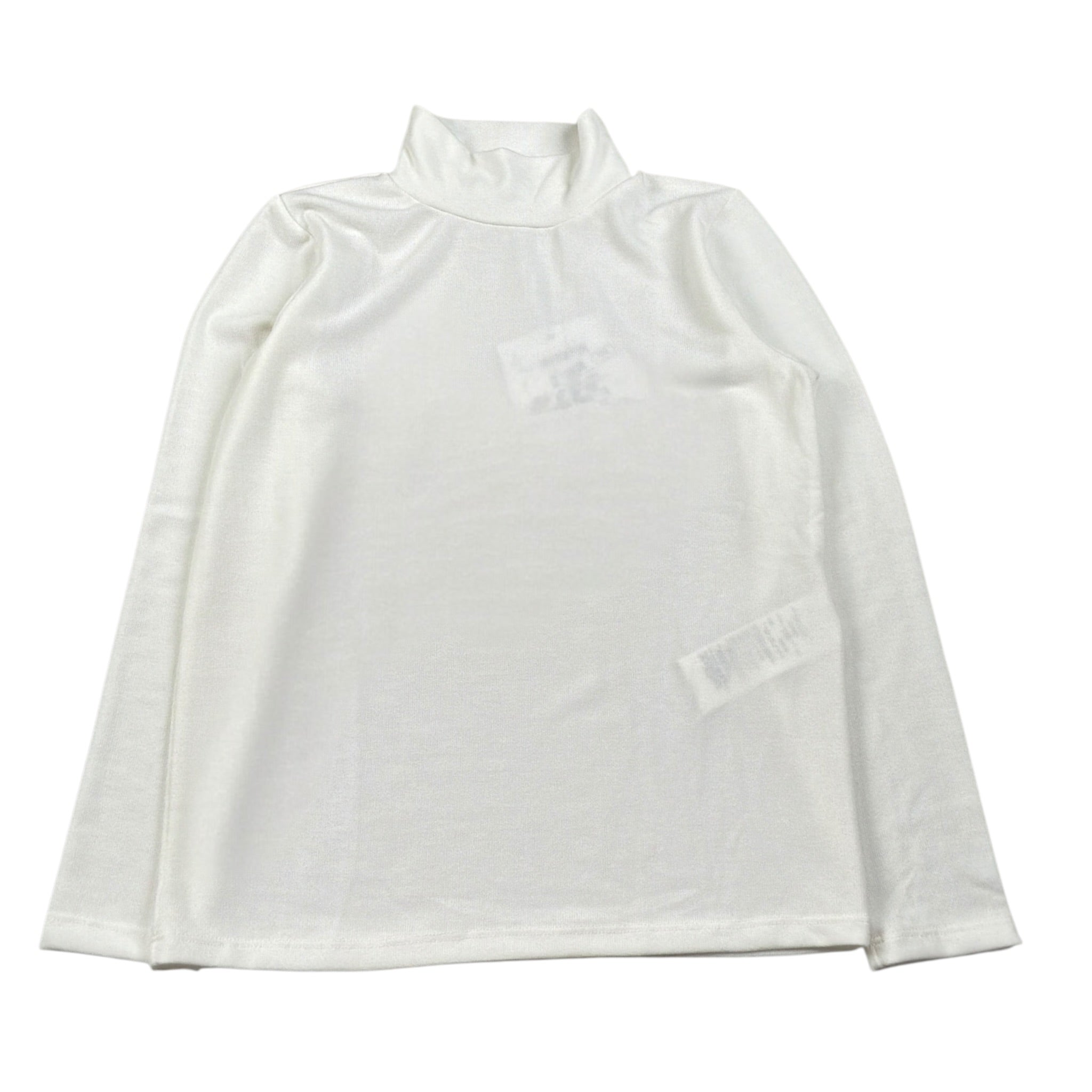 Lu Lu By Miss Grant Maglia tinta unita Mezzo Collo Panna per Bambina LL4021 PANNA LU LU BY MISS GRANT 