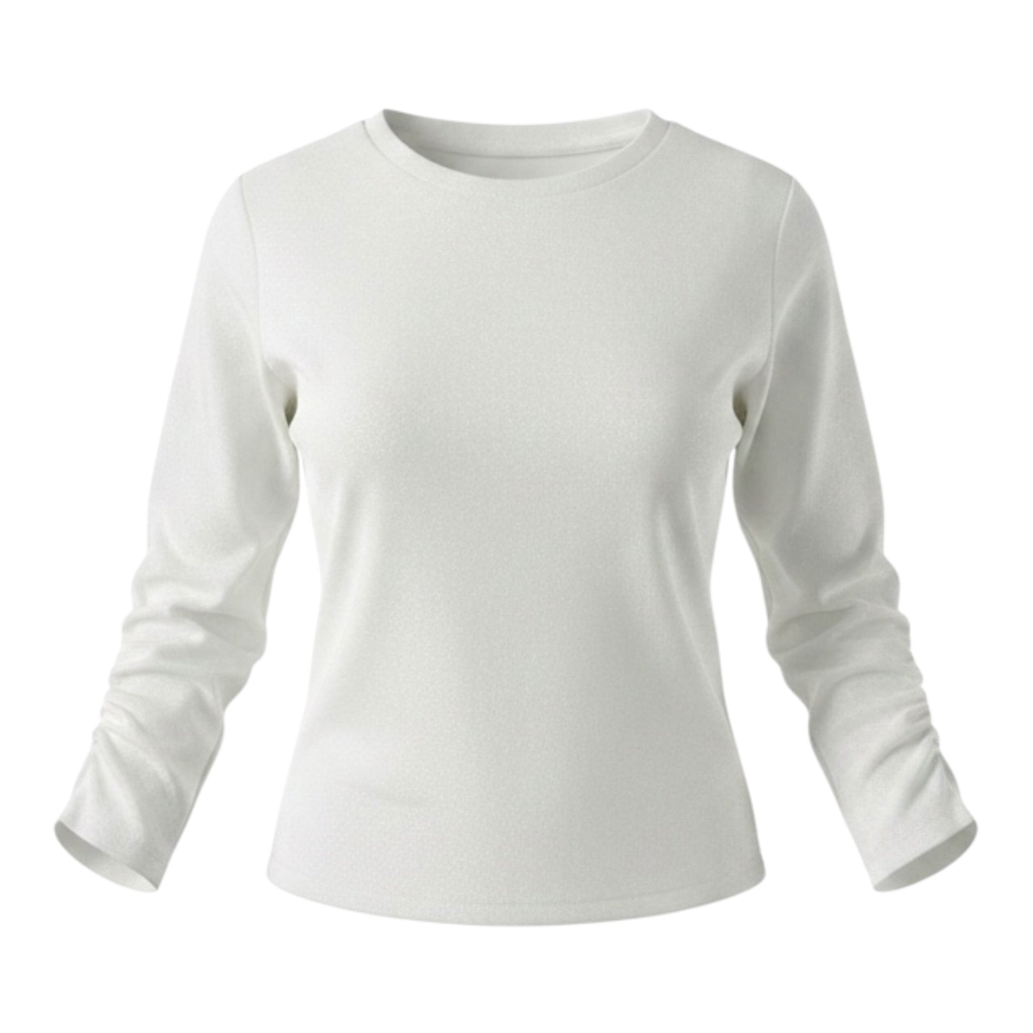 Lu Lu By Miss Grant Maglia tinta unita In Velluto Bianco per Bambina LL4022 BIANCO LU LU BY MISS GRANT 