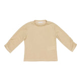 Lu Lu By Miss Grant Shirt tinta unita Girocollo Oro per Bambina LL4051 ORO LU LU BY MISS GRANT 