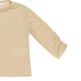 Lu Lu By Miss Grant Shirt tinta unita Girocollo Oro per Bambina LL4051 ORO LU LU BY MISS GRANT 