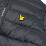 Lyle&Scott Giubbino tinta unita con Zip E Cappuccio Nero per Bambino 46064 NERO LYLE&SCOTT 