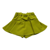 U+È Short tinta unita con Eastico In Vita Verde per Neonata UE1647 VERDE U+è 