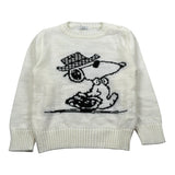 U+È Maglia Girocollo tinta unita Panna per Bambino UEM0397 PANNA U+è 