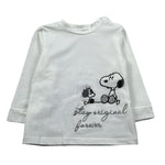 U+È Shirt Girocollo tinta unita con Ricami Panna per Neonato UEM0465 PANNA U+è 