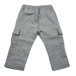 U+È Pantalone tinta unita con Elastico In Vita Grigio per Neonato UEM0468 GRIGIO U+è 