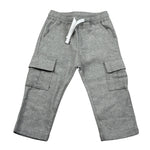 U+È Pantalone tinta unita con Elastico In Vita Grigio per Neonato UEM0468 GRIGIO U+è 
