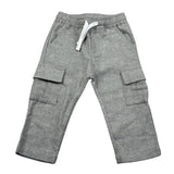 U+È Pantalone tinta unita con Elastico In Vita Grigio per Neonato UEM0468 GRIGIO U+è 