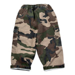 U+È Pantalone tinta unita con Fantasia Militare Verde per Neonato UEM0591N VERDE U+è 