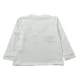 M+E' Shirt Girocollo tinta unita con Ricami Panna per Bambino UEM0620 PANNA M+E' 
