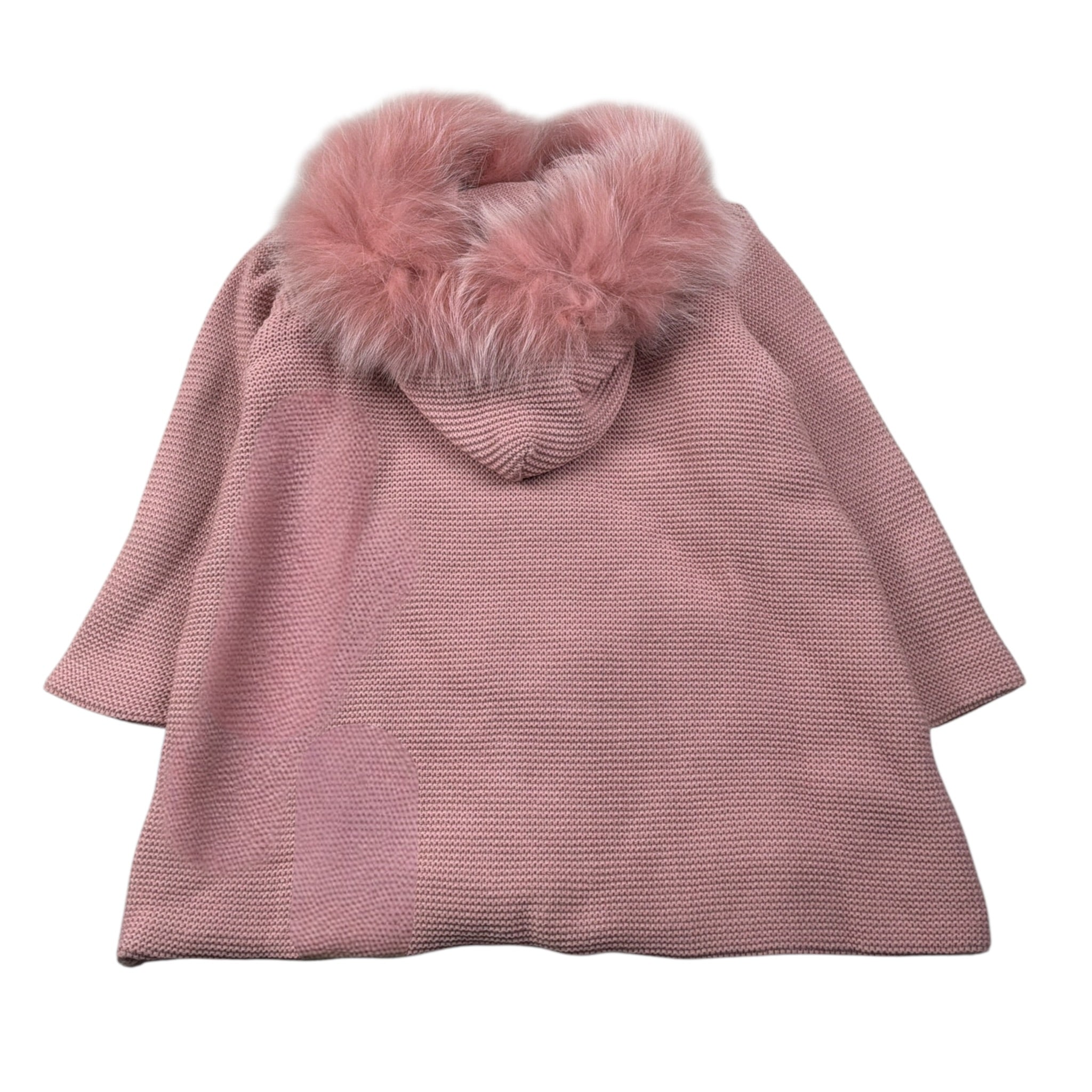 Mac Ilusion Cappotto tinta unita con Cappuccio Rosa per Bambina 8697HHJ ROSA MAC  ILUSION 