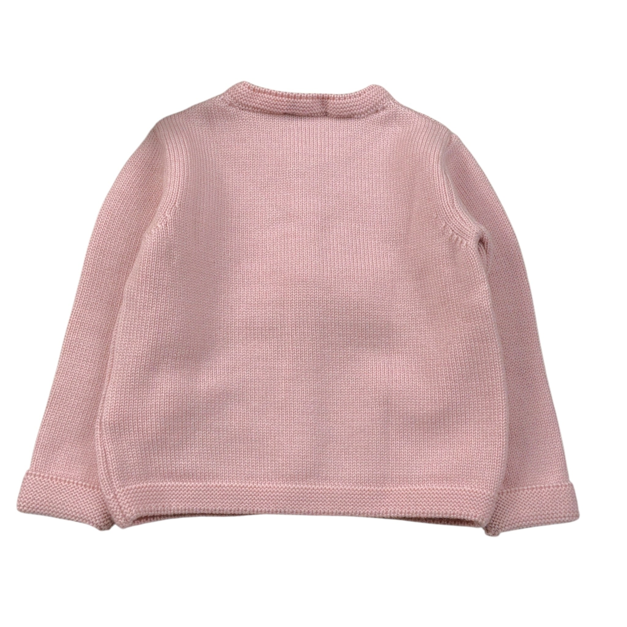 Maglifici Di Verona Cardigan tinta unita con Bottoni Rosa per Neonata 045222 ROSA MAGLIFICI DI VERONA 
