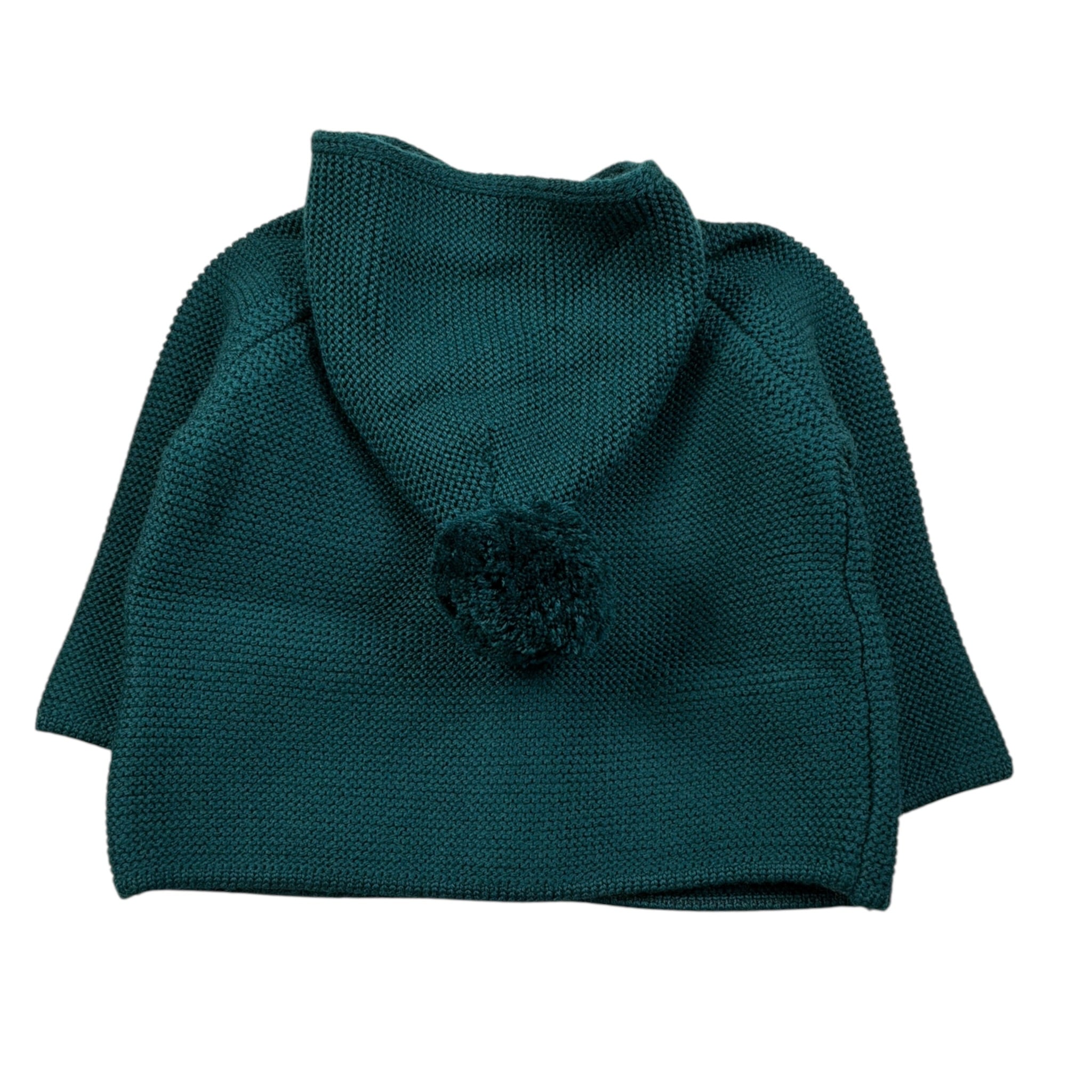 Maglifici Di Verona Cardigan tinta unita con Cappuccio Verde per Neonato 045223X VERDE MAGLIFICI DI VERONA 