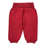 Maglifici Di Verona Pantalone tinta unita con Fiocco Rosso per Neonata 045245 ROSSO MAGLIFICI DI VERONA 