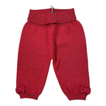Maglifici Di Verona Pantalone tinta unita con Fiocco Rosso per Neonata 045245 ROSSO MAGLIFICI DI VERONA 