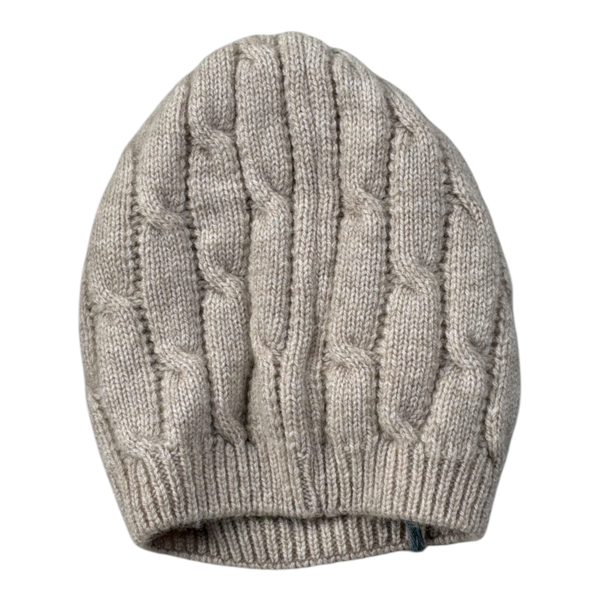 Maglifici Di Verona Cappello tinta unita In Maglia Beige per Neonato 045271 BEIGE MAGLIFICI DI VERONA 