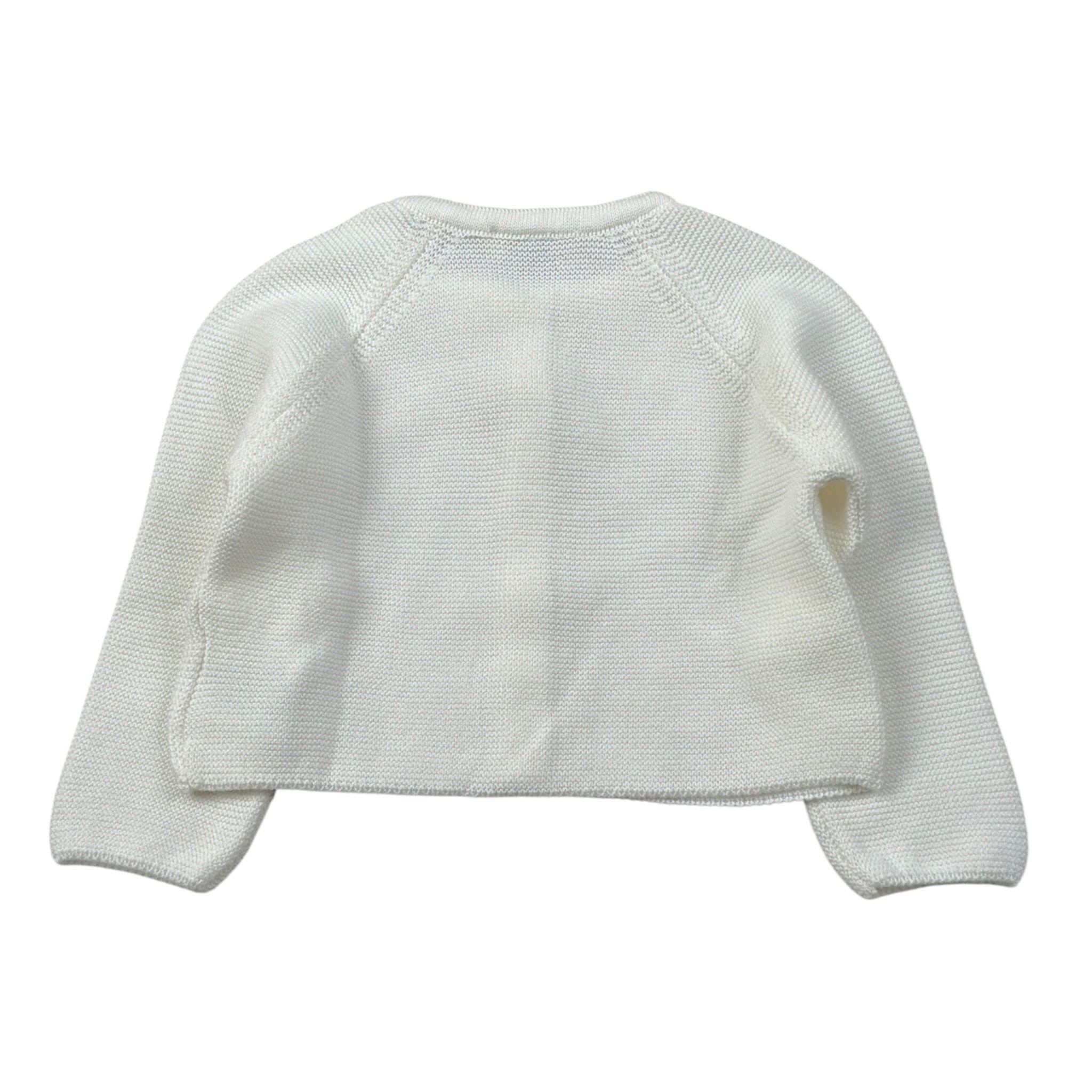 Maglifici Di Verona Cardigan tinta unita con Bottoni Bianco per Neonata 045326 BIANCO MAGLIFICI DI VERONA 