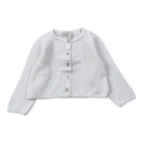 Maglifici Di Verona Cardigan tinta unita con Bottoni Bianco per Neonata 045326 BIANCO MAGLIFICI DI VERONA 