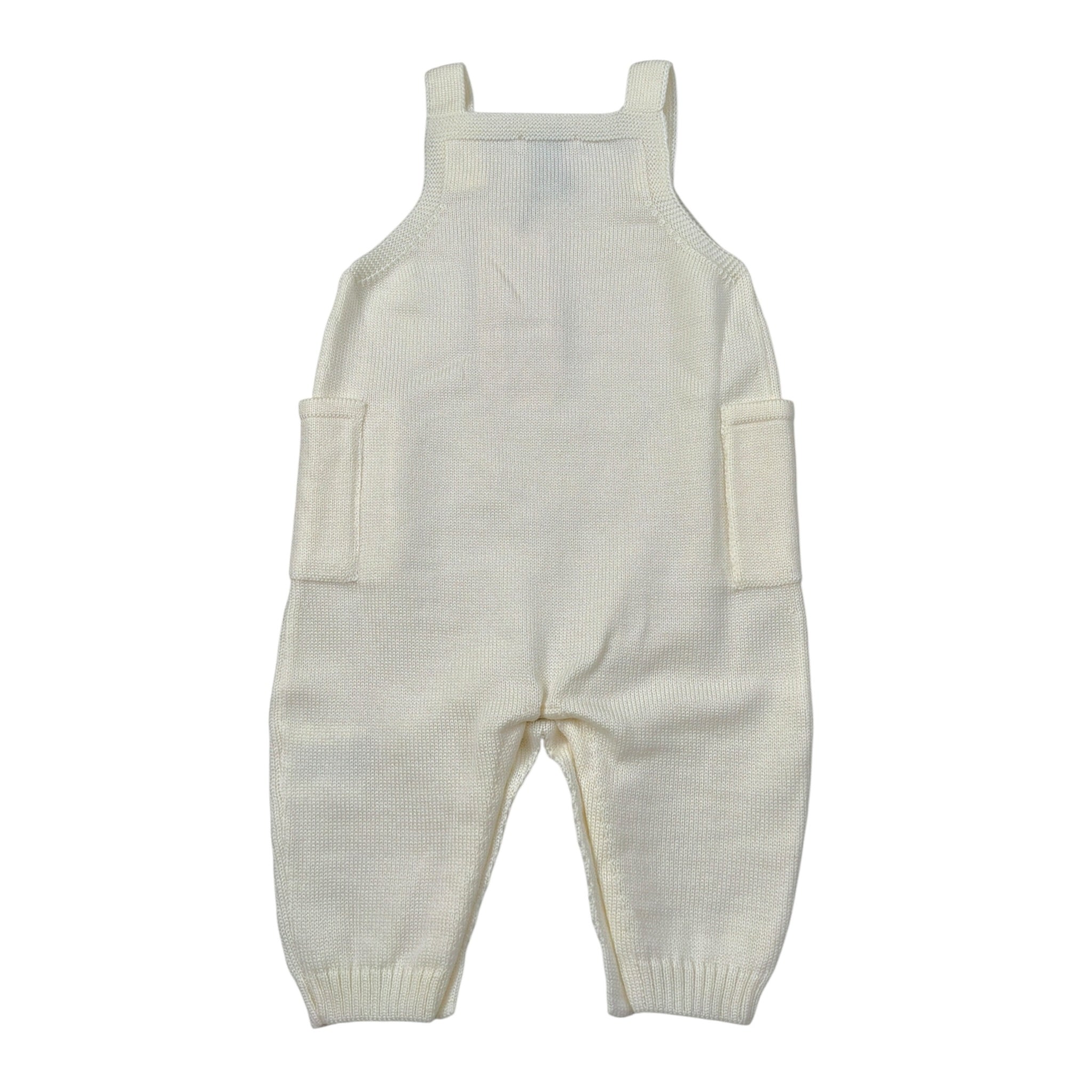 Maglifici Di Verona Salopette tinta unita Panna per Neonata 045411 PANNA MAGLIFICI DI VERONA 