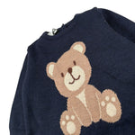 Maglifici Di Verona Tutina tinta unita con Orso Blu per Neonato 045418 BLU MAGLIFICI DI VERONA 