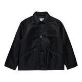 Maison Margiela Giubbino tinta unita Modello Camicia Nero per Bambino M60836MM03B NERO MAISON MARGIELA 