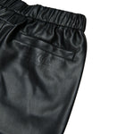 Maison Margiela Pantalone In Ecopelle tinta unita Nero per Bambina M60837 NERO MAISON MARGIELA 