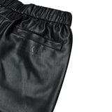 Maison Margiela Pantalone In Ecopelle tinta unita Nero per Bambina M60837 NERO MAISON MARGIELA 