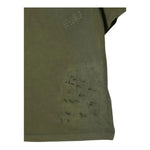Maison Margiela T-Shirt tinta unita con Strappi Verde per Bambino M60874MM06B VERDE MAISON MARGIELA 