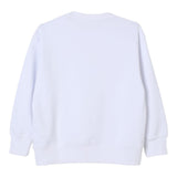 Maison Margiela Felpa tinta unita con Stampa Bianco per Bambino M60896MM02X BIANCO MAISON MARGIELA 