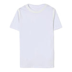 Maison Margiela T-Shirt tinta unita Girocollo Bianco per Bambino M60899MM06H BIANCO MAISON MARGIELA 