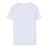 Maison Margiela T-Shirt tinta unita Girocollo Bianco per Bambino M60899MM06H BIANCO MAISON MARGIELA 