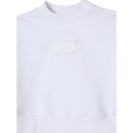 Maison Margiela Felpa tinta unita Mezzo Collo Bianco per Bambina M60904MM04H BIANCO MAISON MARGIELA 