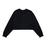 Maison Margiela Felpa tinta unita Mezzo Collo Nero per Bambina M60904MM04H NERO MAISON MARGIELA 