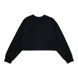 Maison Margiela Felpa tinta unita Mezzo Collo Nero per Bambina M60904MM04H NERO MAISON MARGIELA 