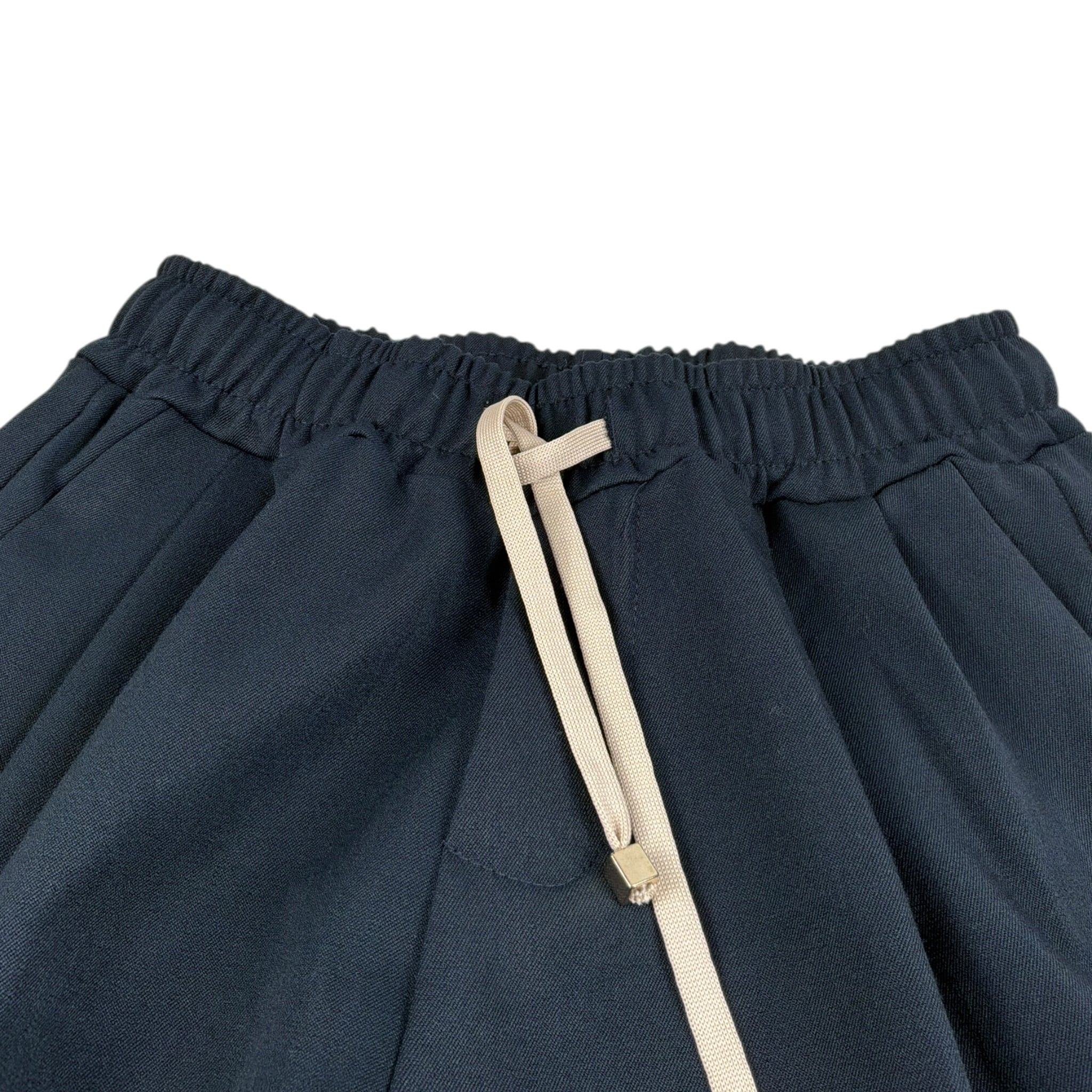Make Pantalone tinta unita con Elastico In Vita Blu per Bambino MK2025 BLU MAKE 