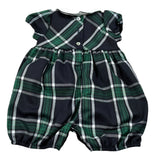Malvi & Co Pagliaccetto Mezza Manica Stampa Fantasia Verde/Blu per Neonata FCCI107TURR VERDE/BLU MALVI & CO 