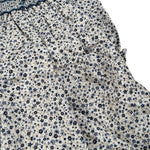 Malvi & Co Abito tinta unita con Coulotte E Stampa Fiori Bianco per Neonata FCCI138VELPR BIANCO MALVI & CO 