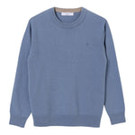 Jeckerson Maglia tinta unita Girocollo Azzurro per Bambino J4658W25 AZZURRO JECKERSON 