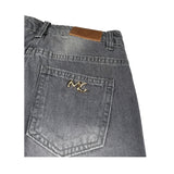 Manila Grace Jeans tinta unita Modello Palazzo Grigio per Bambina M2821W25 GRIGIO MANILA GRACE 