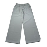Manila Grace Pantalone Modello Palazzo tinta unita Grigio per Bambina M2832W25 GRIGIO MANILA GRACE 