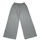 Manila Grace Pantalone Modello Palazzo tinta unita Grigio per Bambina M2832W25X GRIGIO MANILA GRACE 