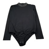 Manila Grace Body Manica Lungs tinta unita Nero per Bambina M2885W25 NERO MANILA GRACE 