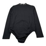 Manila Grace Body Manica Lungs tinta unita Nero per Bambina M2885W25 NERO MANILA GRACE 