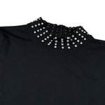Manila Grace Body Manica Lungs tinta unita Nero per Bambina M2885W25 NERO MANILA GRACE 